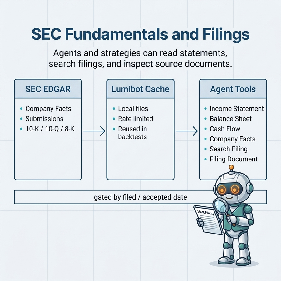 SEC fundamentals and filing research flow