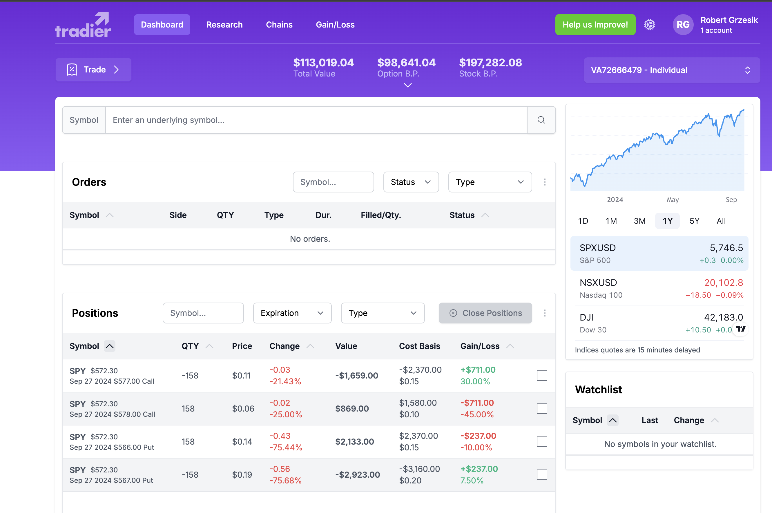 Monitor bot performance